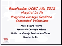 Memoria CGCH 2012