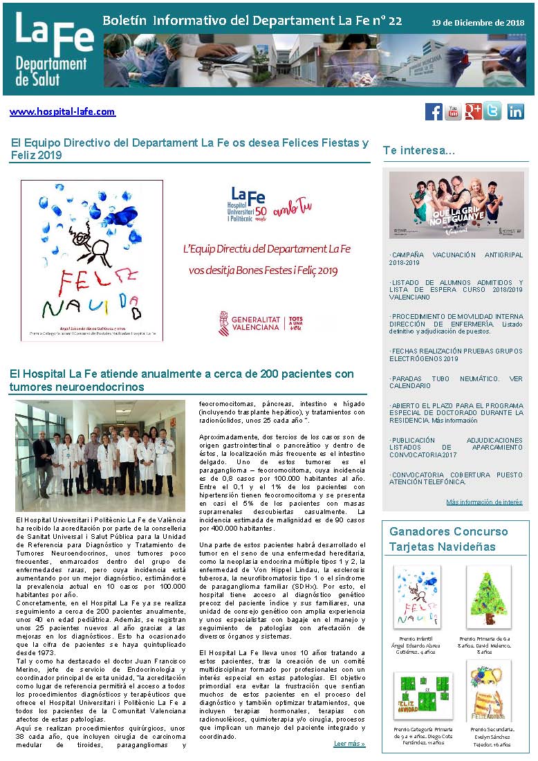 Boletín nº 22 19/12/2018