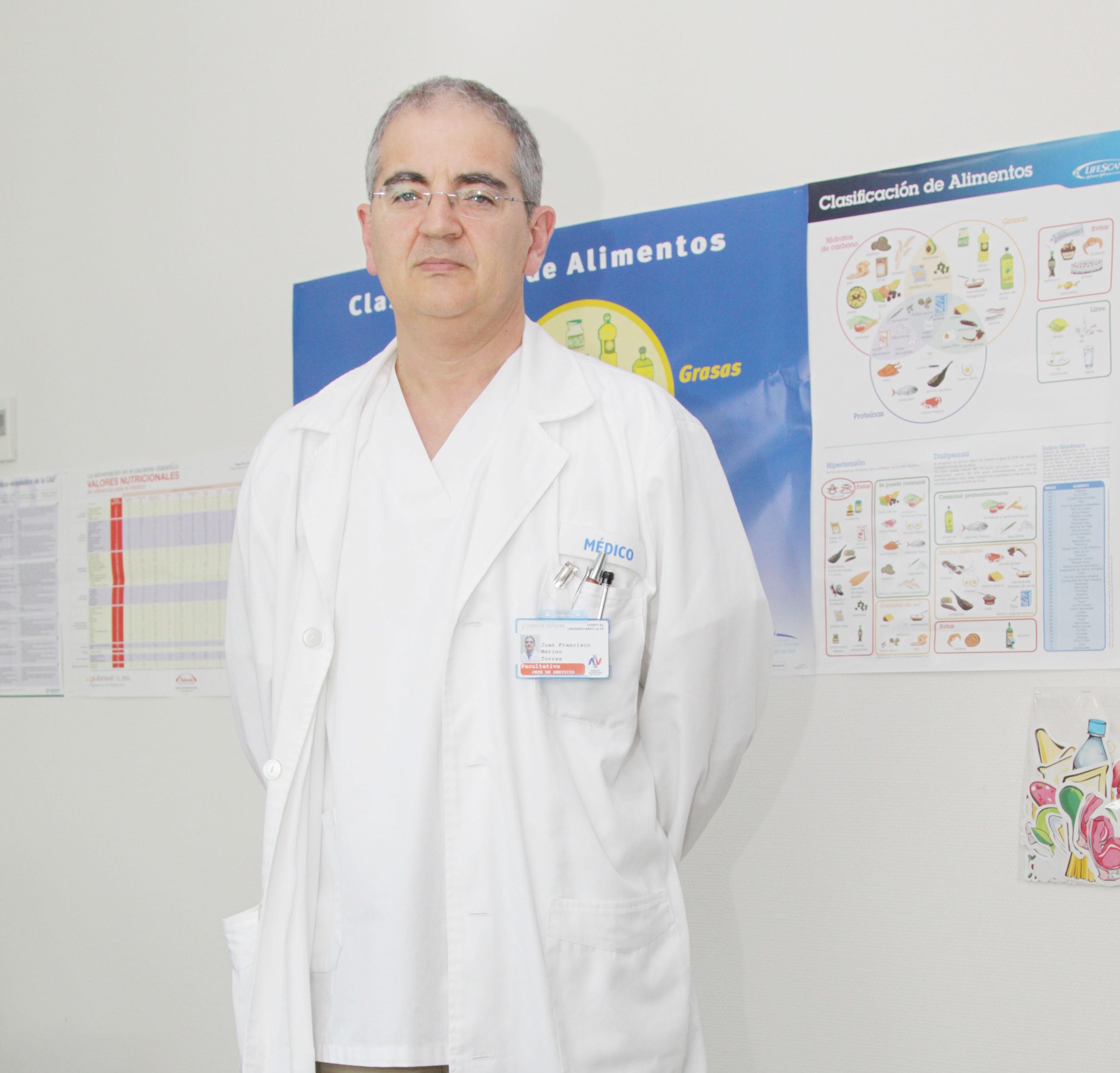Dr. Merino, del Servicio de Endocrinología del Hospital La Fe 