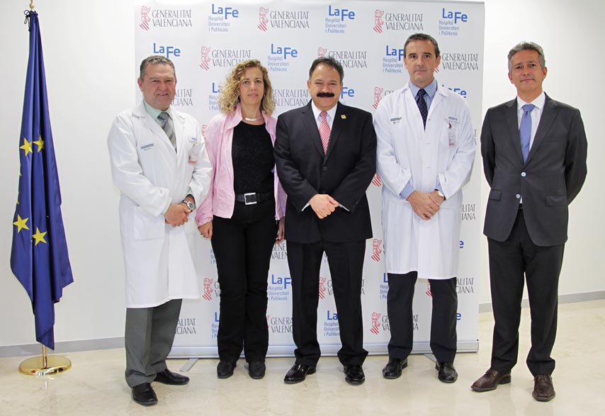 Visita Institucional México al Hospital La Fe 