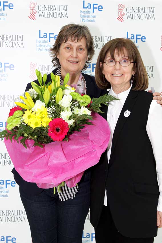 Olga Lucas y Pepa Salavert