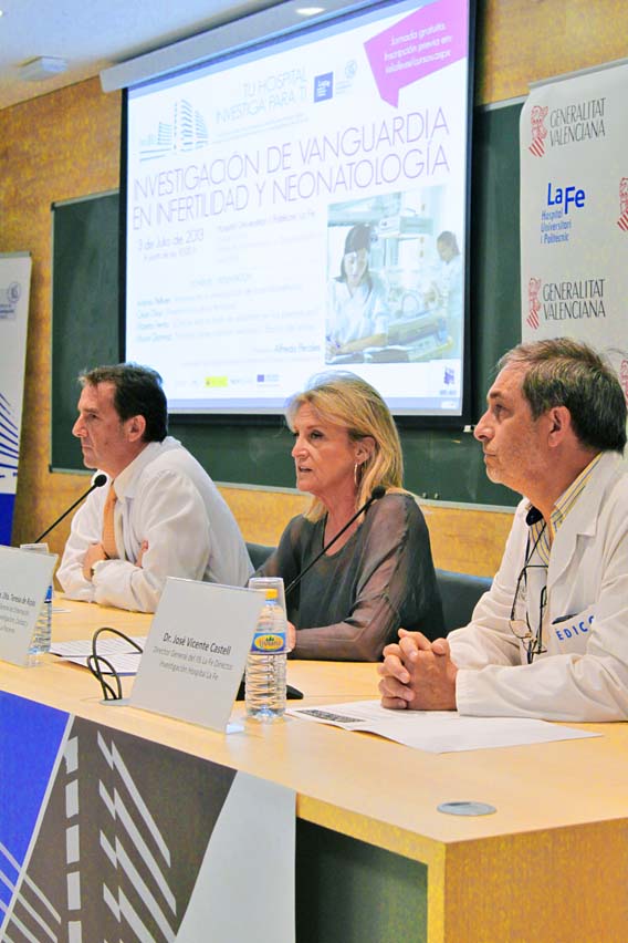 Mesa inaugural de la Jornada de Infertilidad y Neonatología