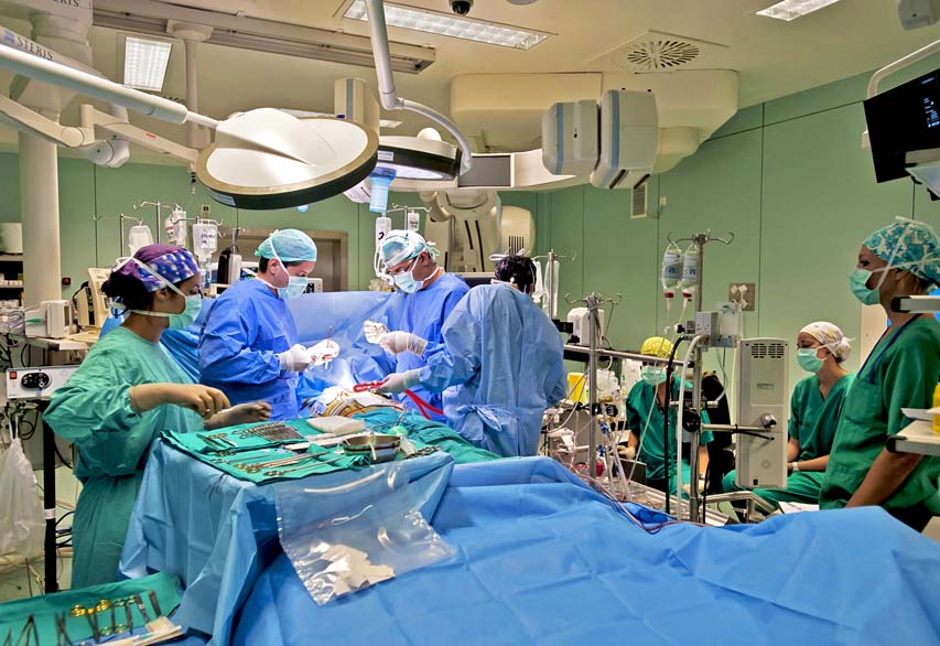 Quirófano del Hospital La Fe