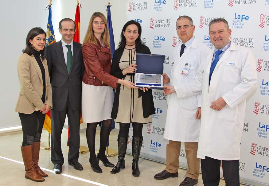Placa Premios BIC Unidad de Diabetes La Fe