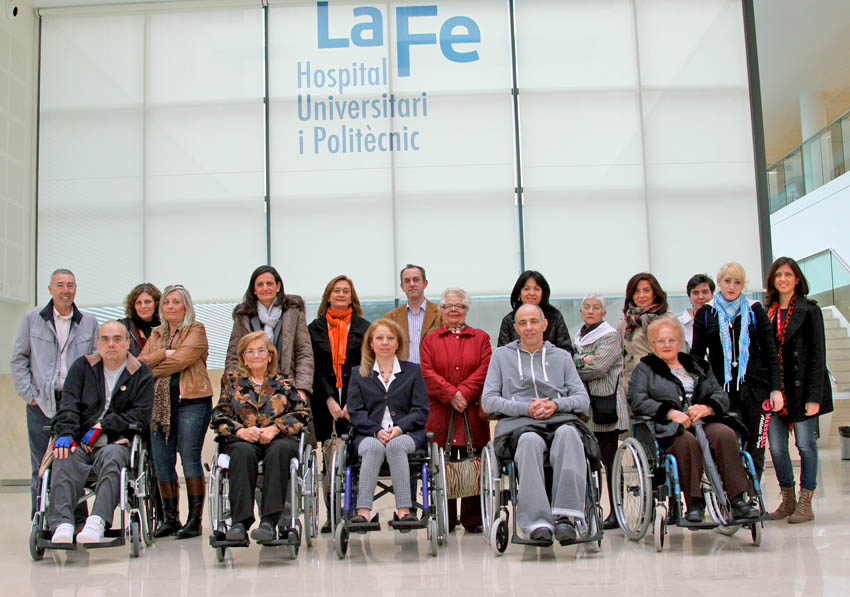 Lesionados Medulares visitan las Fallas