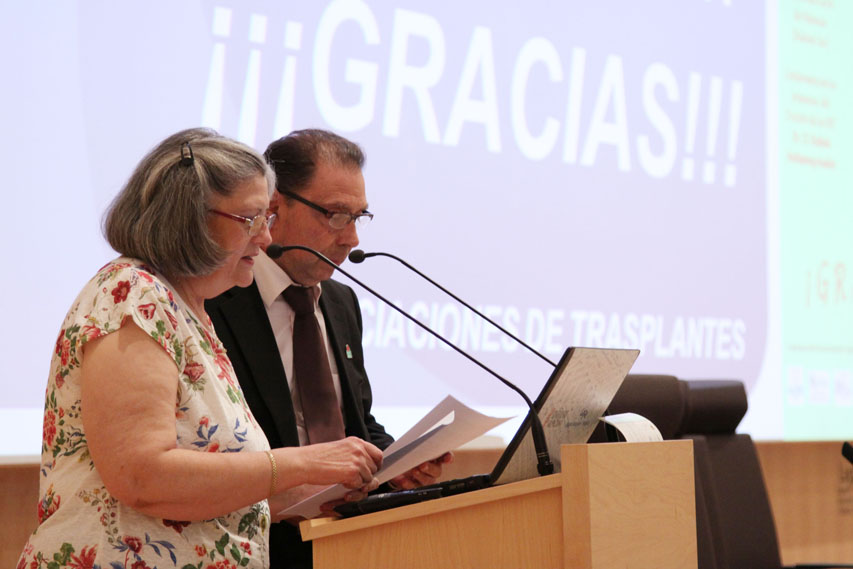 Agradecimiento Trasplantados