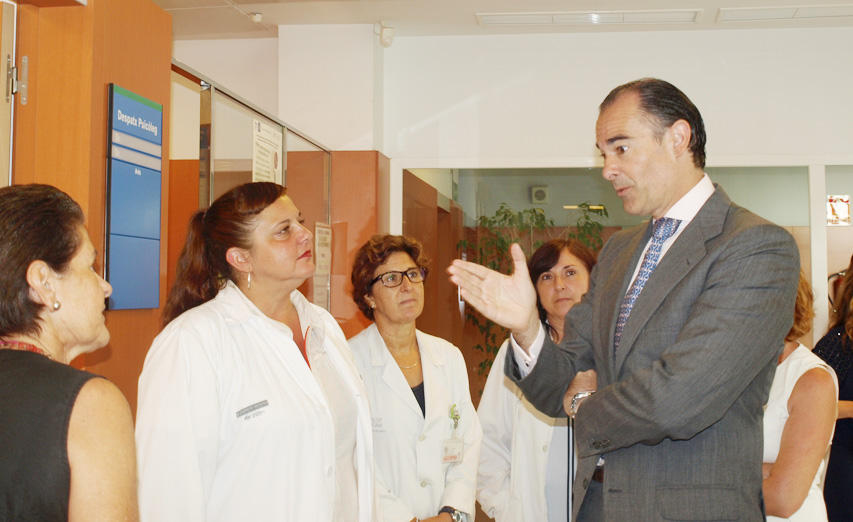 Visita UCA en el Centro de Salud Campanar