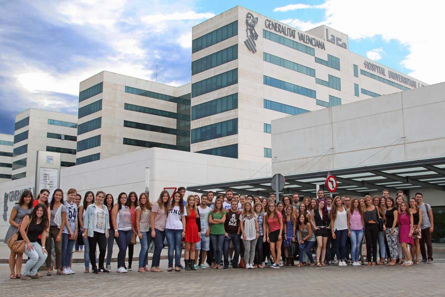 Alumnos Practicum Hospital La Fe