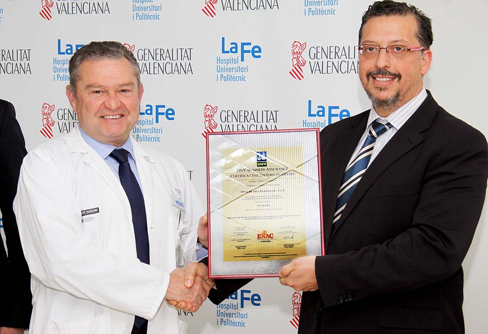 Entrega Certificado Iso 14001 La Fe