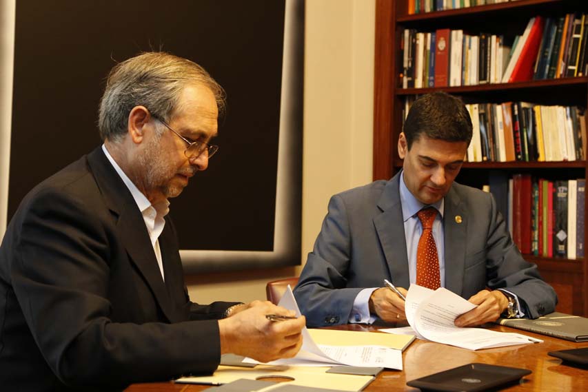 Firma convenio UPV-IIS La Fe