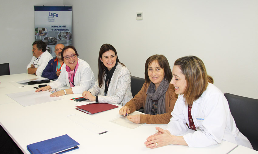 Visita Consellera Oncología Pediátrica La Fe