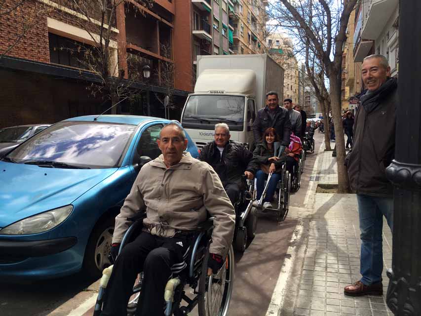 Salida Lesionados Medulares La Fe