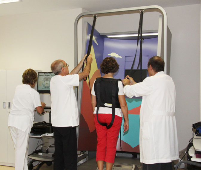 Exploración vestibular