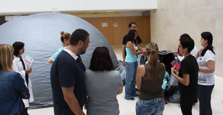 Planetario portátil Aula del Cel