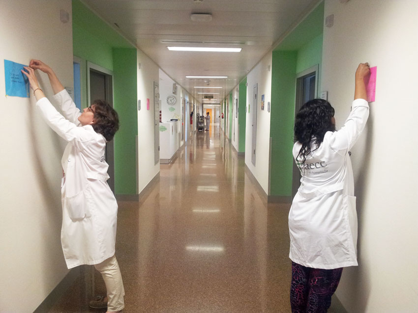 Decoración Sala Oncología
