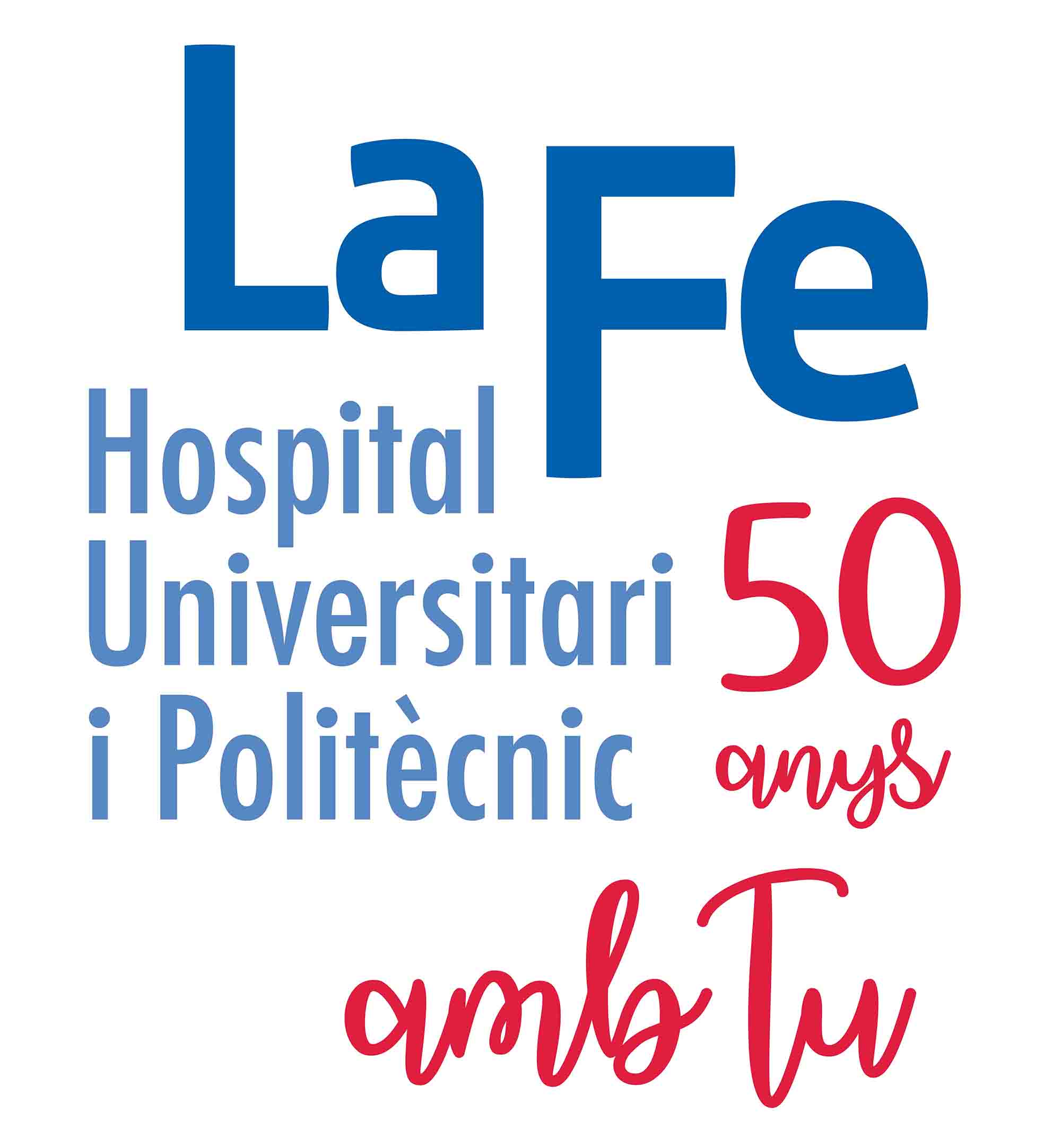 Logo 50 Aniversari Hospital La Fe