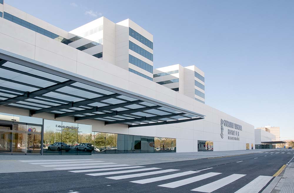 Fachada exterior Hospital La Fe