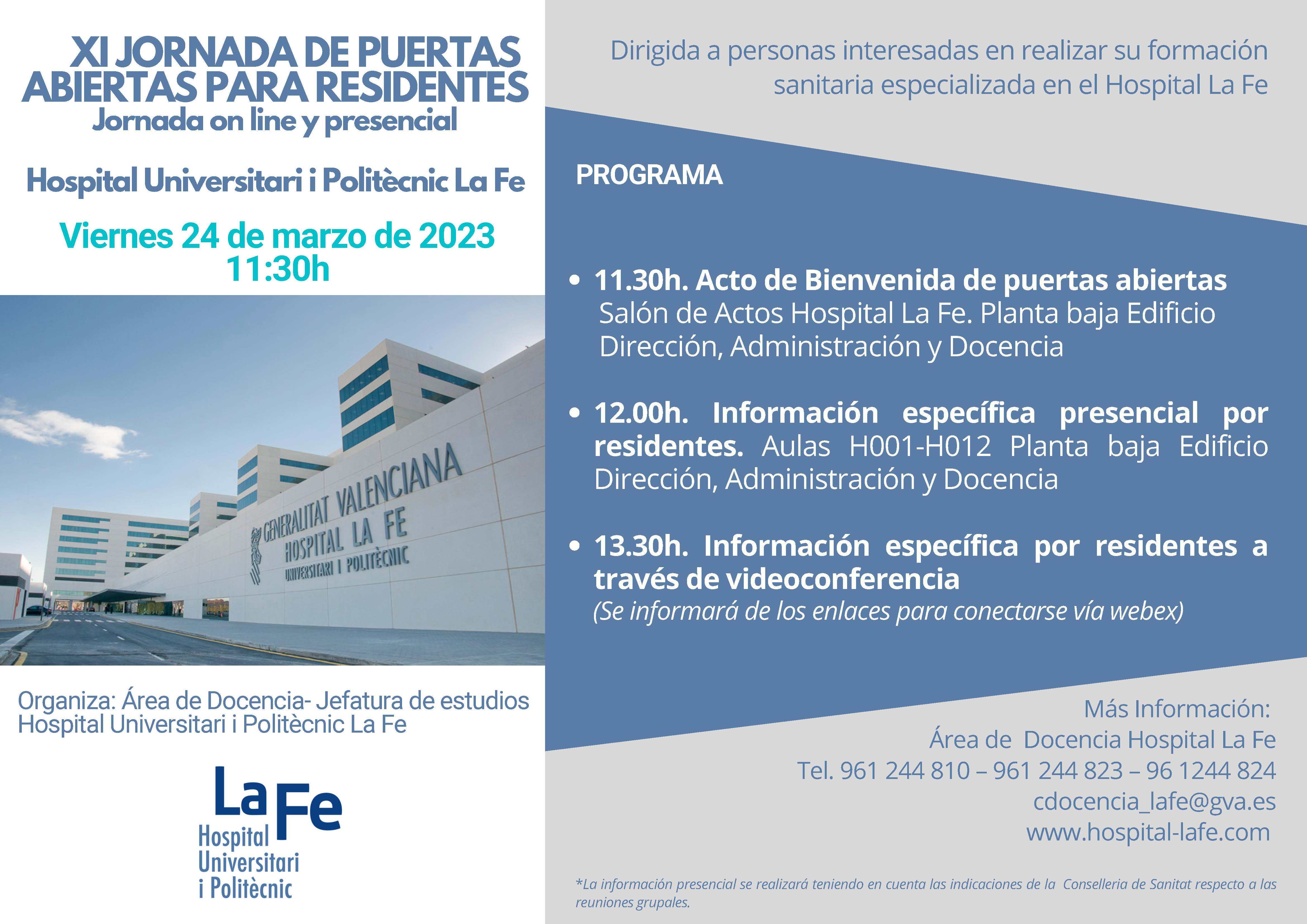 Puertas abiertas residentes