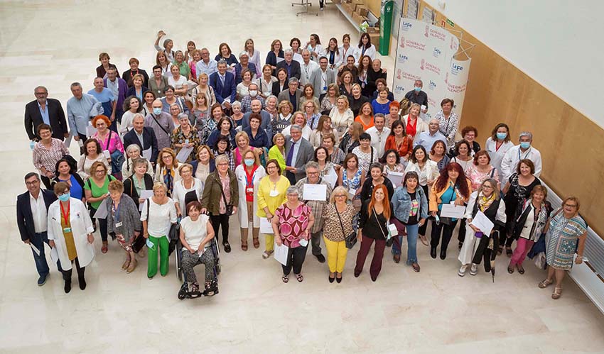 Foto grupo jubilados La Fe
