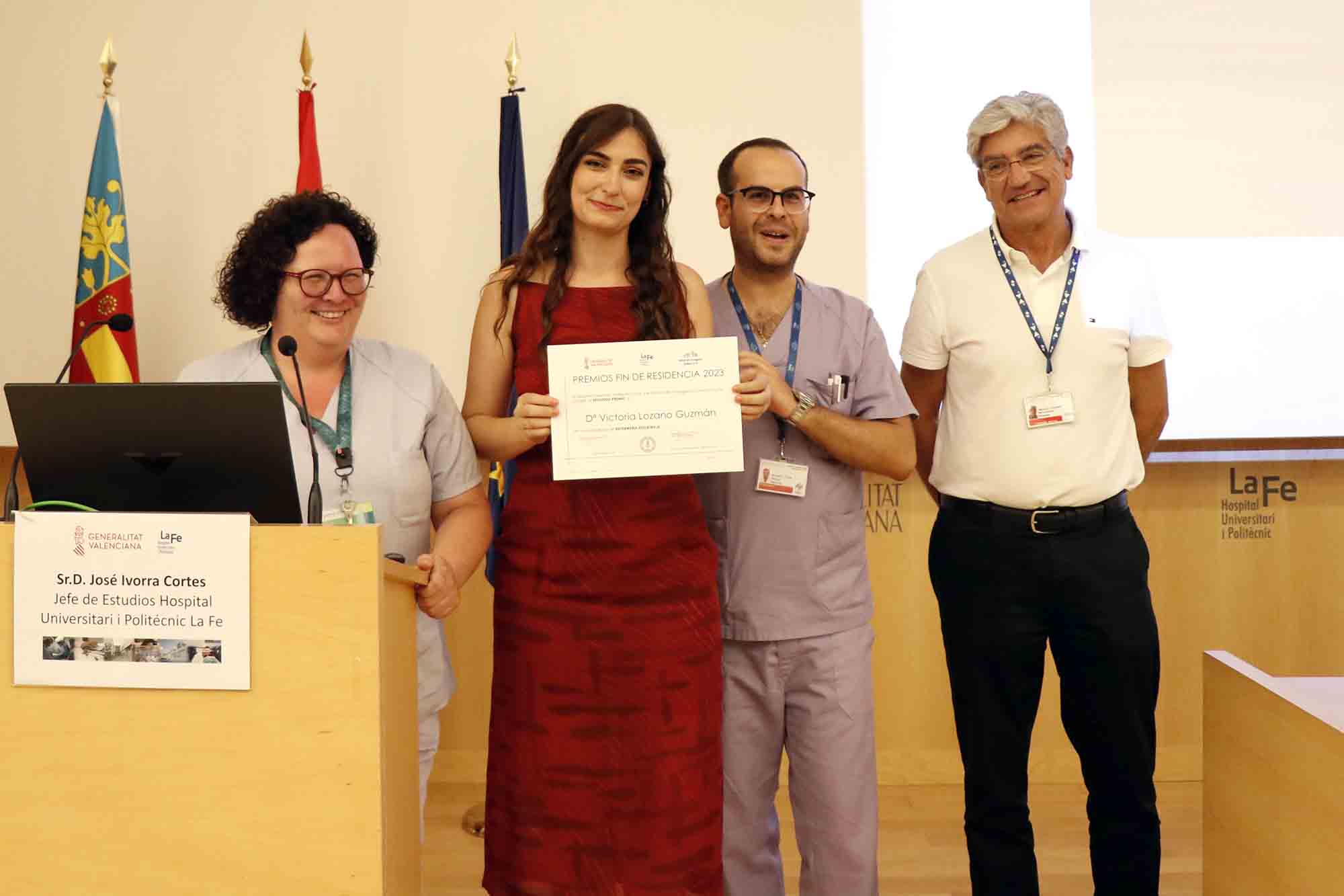 Premiada fin residencia enfermería La Fe