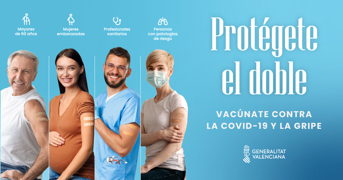 vacuna gripe covid adultos