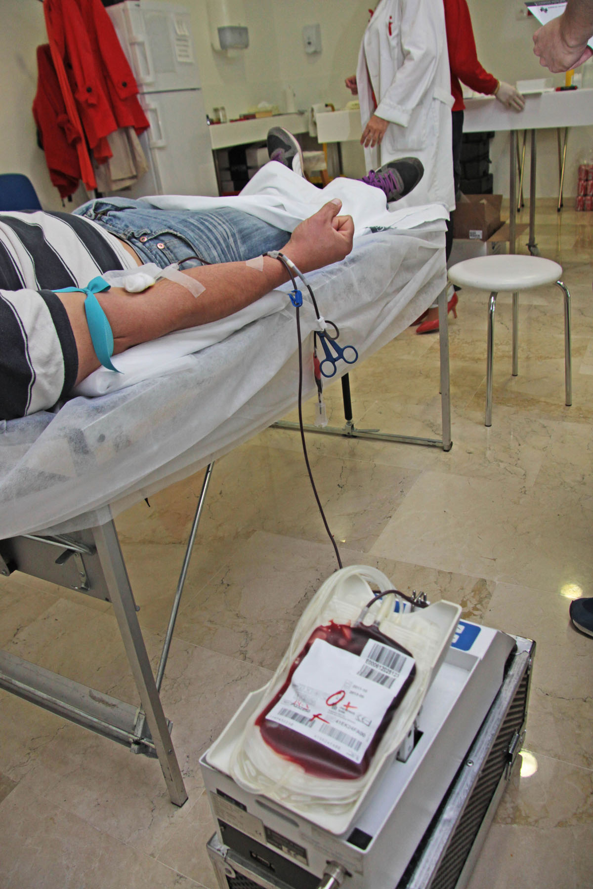 Sala de donación de sangre. Planta Baja Zona Sur