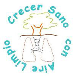 Logo del Programa de Prevención del Tabaquismo en las Escuelas: Crecer Sano con Aire Limpio