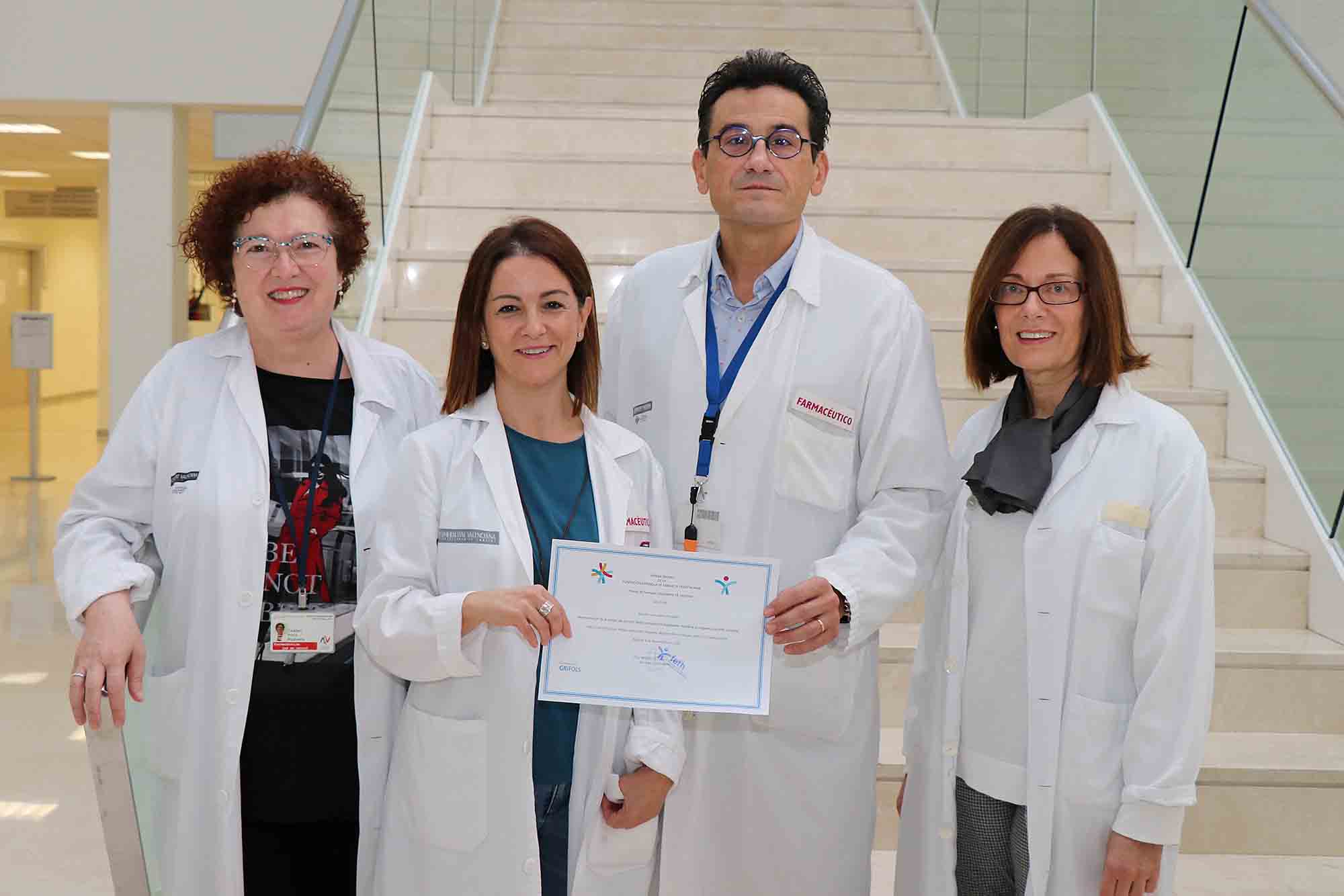 Premio Farmacia Hospitalaria Hospital La Fe